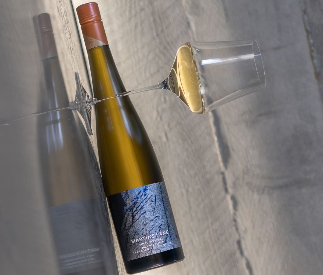Simes-Riesling-Martins-Lane-Winery Simes Vinyeard Riesling Martins Lane WInery